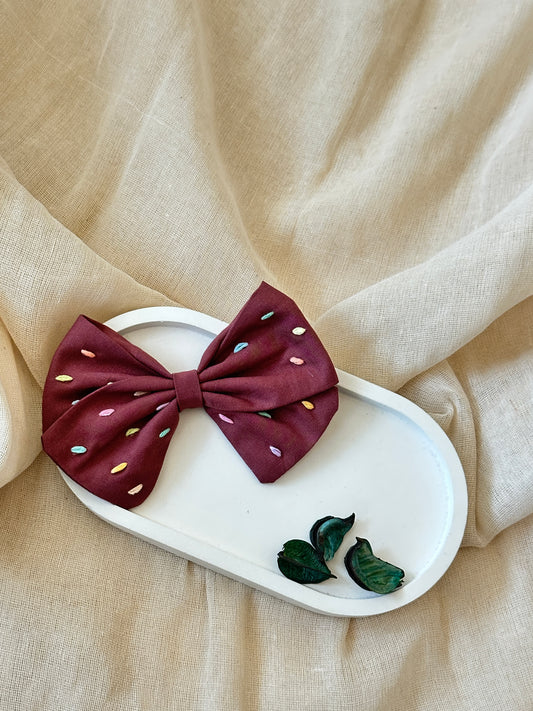Candy Crush Cutie Handmade Hair Bow