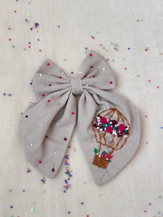 Bloom Balloon Handmade Hair Bow