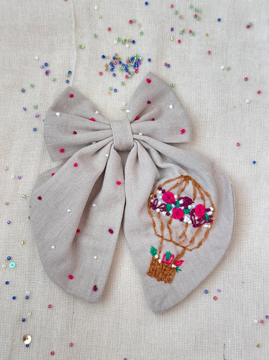 Bloom Balloon Handmade Hair Bow
