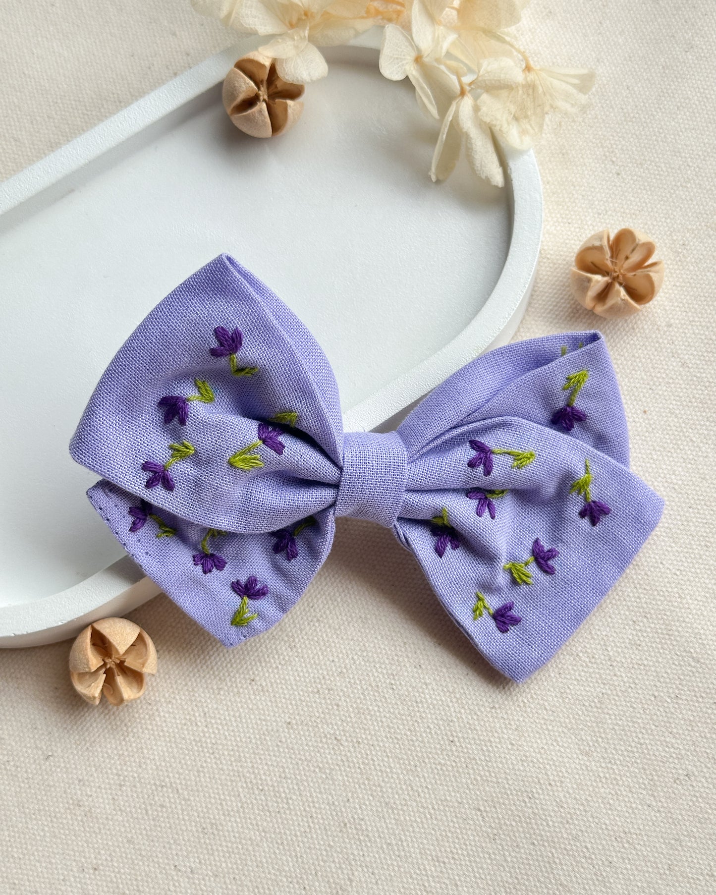 Violet Valley Handmade Hairbow