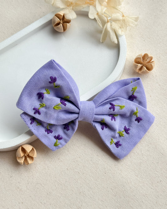 Violet Valley Handmade Hairbow
