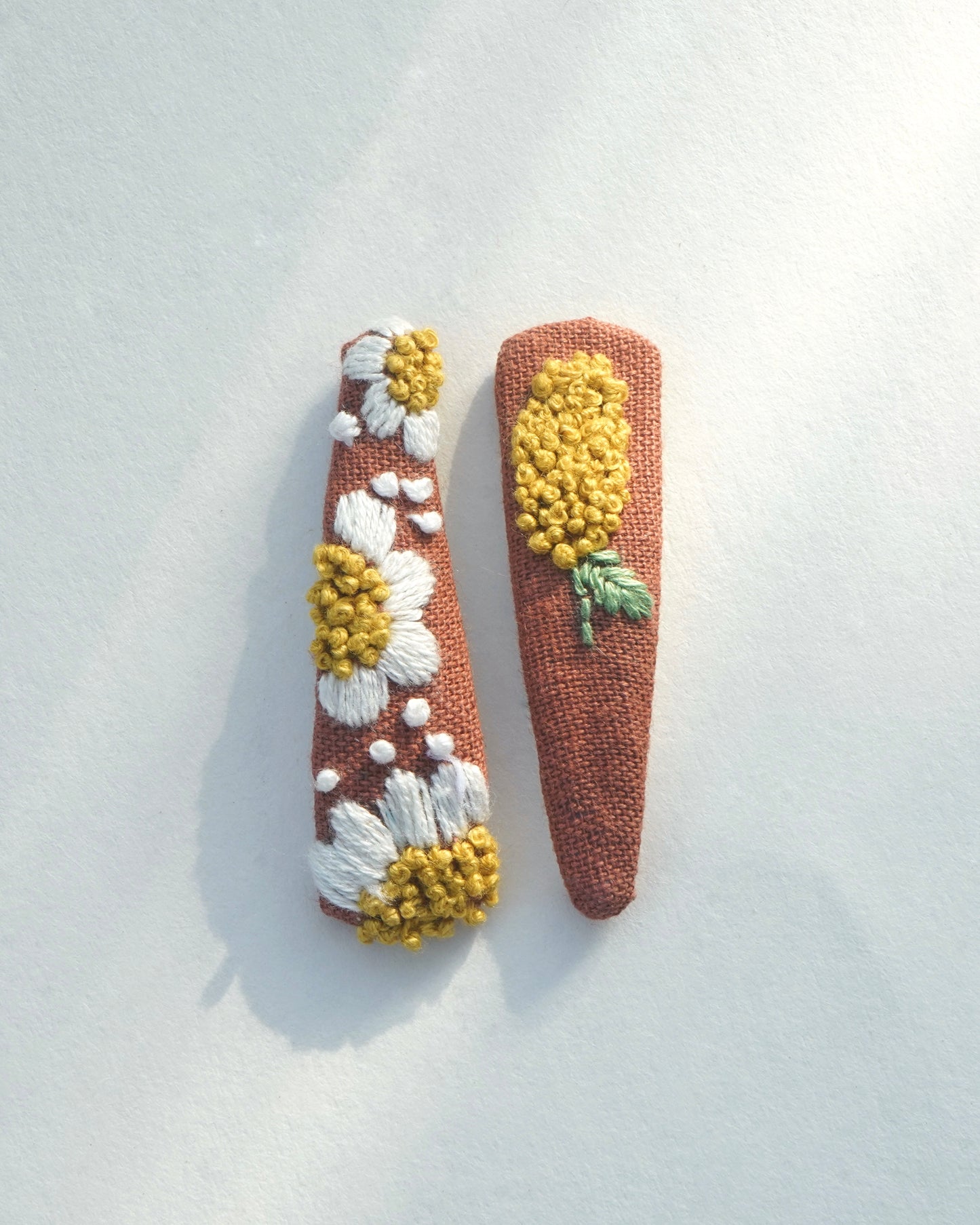 Daisy Daze Handmade Hair Clips - Pack Of 2